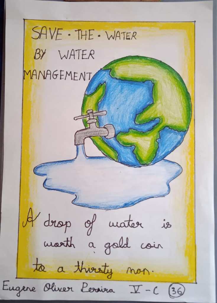 Class 5Poster making St Augustine's School